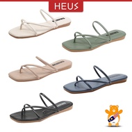 woman shoes shoes women HEUS Scasio Flat Sandals (Ready Stock)