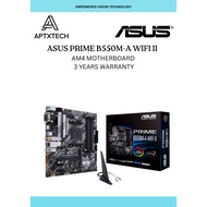 Asus Prime B550M-A WIFI II Am4 Motherboard Combo RYZEN 5 5500X3D/5600GT/5500/ 5600/5600X/5700X/5800X