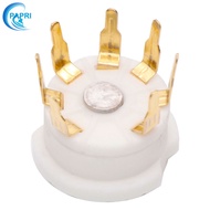 Ready stock* 1pcs, For 6J1 6J2 6J3 6J4 6J5 6Z4 EAA91 EC92  6A2  WY1 6H2 1A2 2P2  6X4 7 Pins Ceramic 