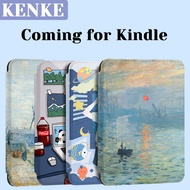 KENKE Kindle Paperwhite เคสกราฟฟิตีสไตล์การ์ตูนง่ายสำหรับ6 "Kindle Paperwhite Youth Edition 658-เคสหุ้มหนัง PU แบบพรีเมี่ยม Kindle Paperwhite 5ฝาครอบ