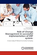 Role of Change Management in successful implementation of ERP system