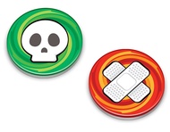 Acrylic Pokemon Burn and Poison Markers (Sealed Set of 2) from The Plasma Blast Elite Trainer Box