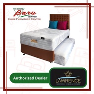 SET 2 in 1 Twin Spring Bed Lawrence Deluxe Kids - KHUSUS MAKASSAR