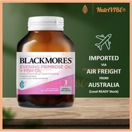 [Ready SG Stock] Blackmores Evening Primrose Oil + Fish Oil Omega-3 Skin Health 100 Capsules