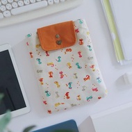 貓咪咖啡廳 iPad 保護袋 鋪棉手工包 平板收納袋