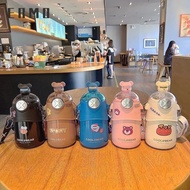 Thermal water bottle for children, water bottle for school children, 480ml water bottle