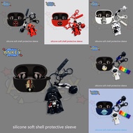 Case For Jabra Elite 8 Active / Elite 10 / Evolve 2 Buds Earphone Silicone Cover White Soldier Earbu