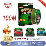 Fishing Line Benang Pancing Ikan Superline Strong PE Braided Fishing Tali Pancing 100M PE Braided