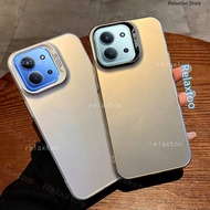 Redmi15C Casing For Xiaomi Redmi 15C 15 C Redmi15C 4G 5G Metal Frosted Fashion couple Hard Phone Cas