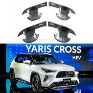 Car Accessories For Toyota Yaris Cross 2023 2024 door bowl ABS door handle protection modification