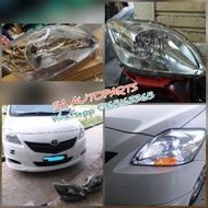 TOYOTA VIOS NCP93 08-13 HEADLAMP STANDARD