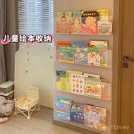 Huhu Promotional Book Perforated Wall-Mounted Book Acrylic Rear Display Stand Free Children Transpar