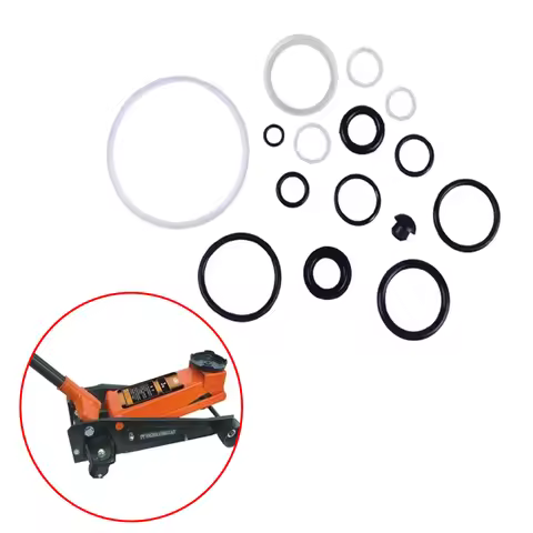 1 Set Hydraulic Jack Oil Seal Ring Small O-ring Repair Tool Horizontal 3 TON Repair Kit Sealing Ring