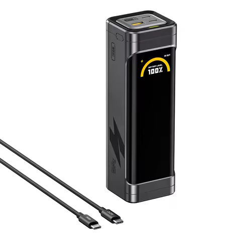[NEW] AOHI The BLACK WARRIOR 25,200mAh 170W PD3.0 LED Display Power Bank with 240W C-C Cable