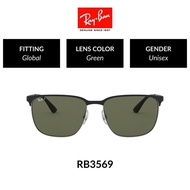 Ray-Ban RB3569 90049A Unisex Global DesignSunglasses Size 59mm