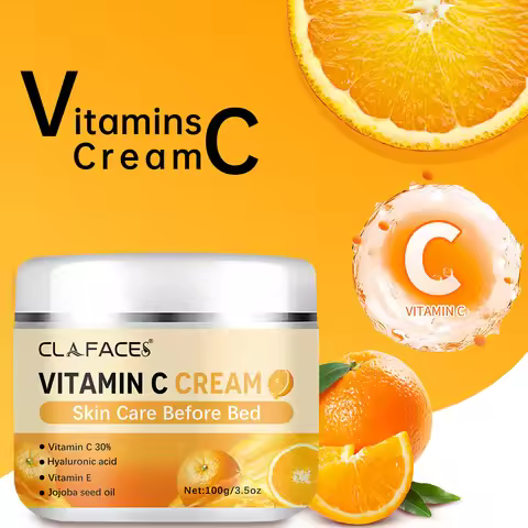 Retinol Vitamin C Face Cream Anti-wrinkle Moisturizing Hyaluronic Acid Vitamin C Facial Cream Skinca