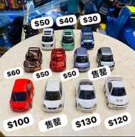 Takara Tomy Tomica Choro Q Q車 $30起 Honda Civic Type R Fit Integra Odyssey Accord Wagon Mitsubishi Ev