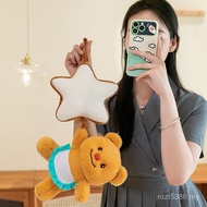 Pull Pendant Free Bear Doll Children's Bell Plush Toy Bell Star Music Box Comfort Bedside Butter Mus