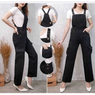 ART Q88E CASH ON DELIVERY Overral Jumpsuit Cargo Pants Jumpsuit for Teenagers and Adults Korean Styl