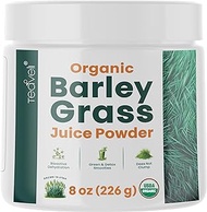 Organic Barley Grass Juice Powder – Utah Grown Raw Barley Grass Powder Extract– Green Juice Powder for Detox- Complements Wheatgrass Juice- Made to EverRaw® Standards with BioActive Dehydration™- 8 oz