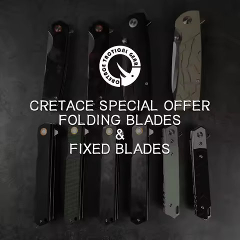 2026-06-27 Update / SPECIAL OFFER COLLECTION CRETACE KNIVES FOLDING BLADE & FIXED BLADE / Frequently