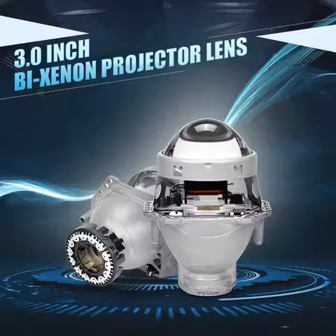 3.0 inch Bi-xenon Projector Lenses Headlight Use D1S D2S D3S D4S Bulb For Hella 5 Projector Lens Rep