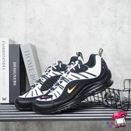 球鞋補習班 NIKE AIR MAX 98 HIGHLIGHTER 黑白 螢光綠 鋼彈 慢跑鞋 男 640744-015