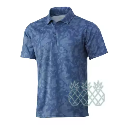 Fishing Shirt Men Sport Polo Coach Tops Wear UPF50+ Anti-UV Quick Dry Outdoor Golf Clothes Breathabl