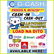 ☌ ◪ ☢ Gcash Portrait Bills Payment/Banktransfer Tarpaulin