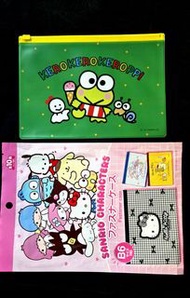 Sanrio Keroppi KeroKeroKeroppi 文具袋化妝包
