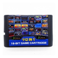 112 in 1  Repeat 16 bit MD Game Card for  Genesis Console Game Players