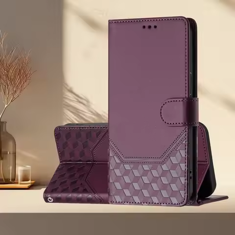 3D Leather Phone Wallet Case Book Stand For Huawei P20 P30 P40 P50 P60 Pura 70,Mate 60 Pro,Nova 12i 