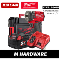 MILWAUKEE FIW212-501X / FIW212-0X0 M18 FUEL™ Impact Wrench 1/2"