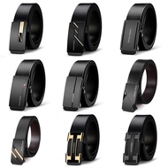 High quality men's leather belt, Korean style automatic buckle belt CK-03.