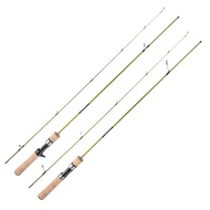 1.37m/1.5m/1.68m/1.8m Solid Carbon Fishing Rod UL Spinning Rod Baitcasting Fishing Rod Ultralight Fi