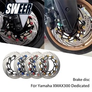 Motorcycle Accessories 300MM Brake Disc Rotor For YAMAHA XMAX300 Motorbike Replacement Parts Front D