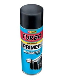 สีสเปรย์ รองพื้นกันสนิมกัลวาไนซ์ TURBO รุ่น TURBO ขนาด 400 ซีซี. สีดำ