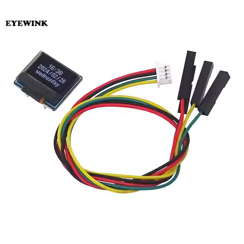 0.49-inch OLED display module 64 × 32 resolution black and white display screen I2C interface commun