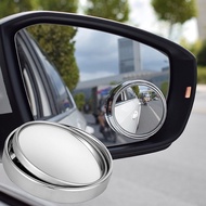 Car Motorcycle 2pcs 360 Degree Blind Spot Rear View Mirror