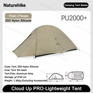 NJISD Naturehike เต็นท์2024 Cloud Up 2 Pro เต็นท์ตั้งแคมป์เดินป่ากลางแจ้งน้ำหนักเบา1.36กก. กันน้ำได้