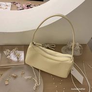 South Korea Niche Style Bucks & Leather Underarm Bag 2024 New Arrival Lambskin Minimalist All-Matchi
