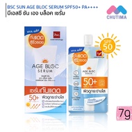 Sunscreen SERUM BSC SUN AGE BLOC SPF50+ PA++++ 7g.
