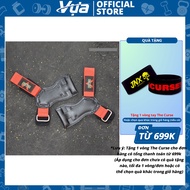 Bộ Dây Kéo Lưng + Đệm Tay + Quấn Cổ Tay Valeo 3-trong-1 MS3 (1 cặp) - Hỗ Trợ Tập Gym Tăng Hiệu Quả L