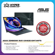 ASUS ZENBOOK DUO 14 UX482E-GHY348TS LAPTOP (I5-1135G7,16GB,512GB SSD,14" FHD,TOUCH,MX450 2GB,WIN10)