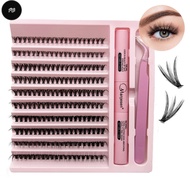 PW Diy Eyelash Extension Kit Eyelash Tool with Adhesive and Sealed Eyelashes Extension Comic Eyelash
