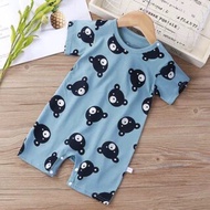 [Ready Stock]☪RAYA BERSAMA ☪️Baju Kartun Comel Baby Rompers Short Sleeve Jumpsuit Boy Girl Clothes