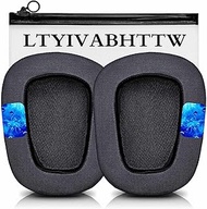 G935 Cooling Gel Earpads - Compatible with G935 G933 G633 G635 Headset, Hybrid Fabric Cooling Gel Replacement Earpads (Hybrid Fabric)