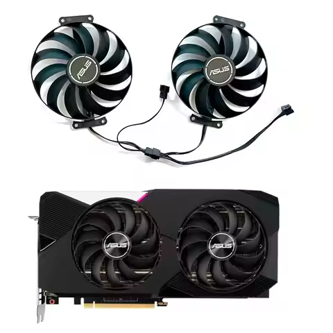 New cooling fan 95MM 7PIN CF1010U12S FDC10U12S9-C RTX 3060ti 3070 GPU fan for ASUS RTX 3070 3060 Ti 