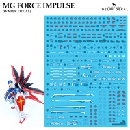 [DELPI DECAL] 13 RG 1/144 FORCE IMPULSE GUNDAM WATER SLIDE DECAL