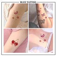 3D fake tattoo stickers of 4-leaf clover temporary for men and women 5-7 days cute mini photography 